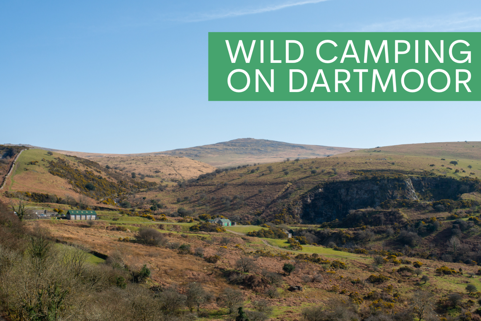 wild camping on Dartmoor